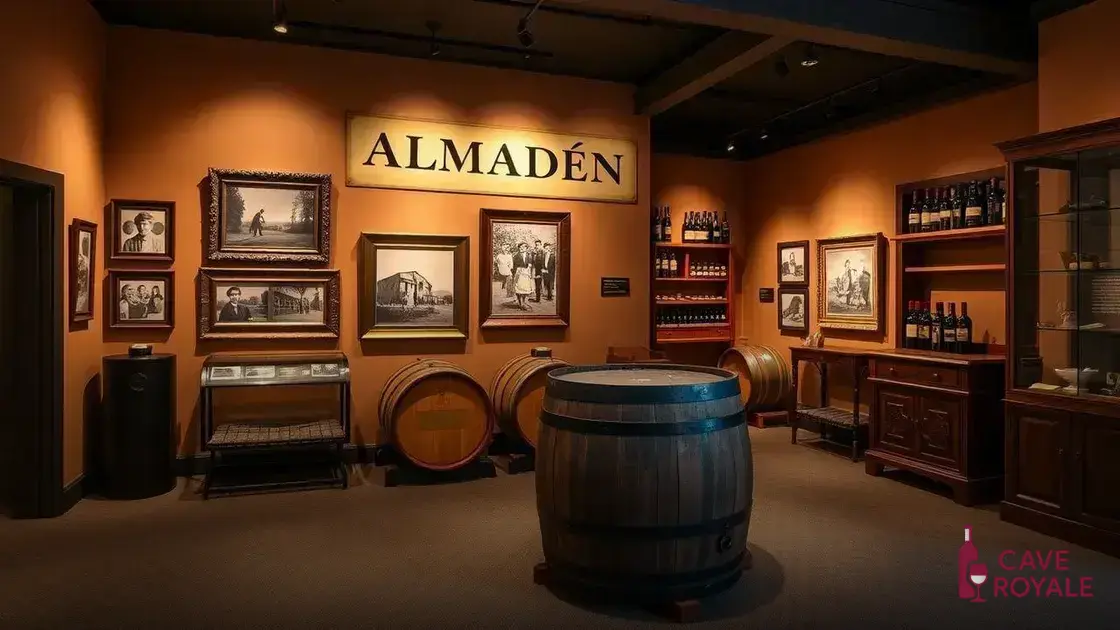 História da vinícola ALMADÉN