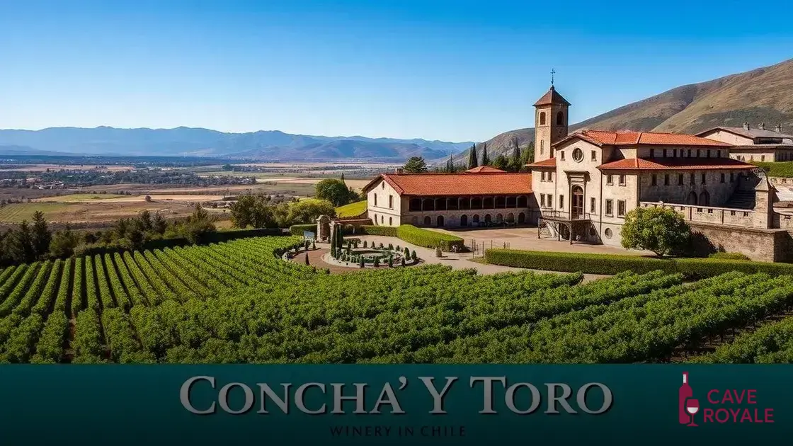 História da vinícola Concha Y Toro