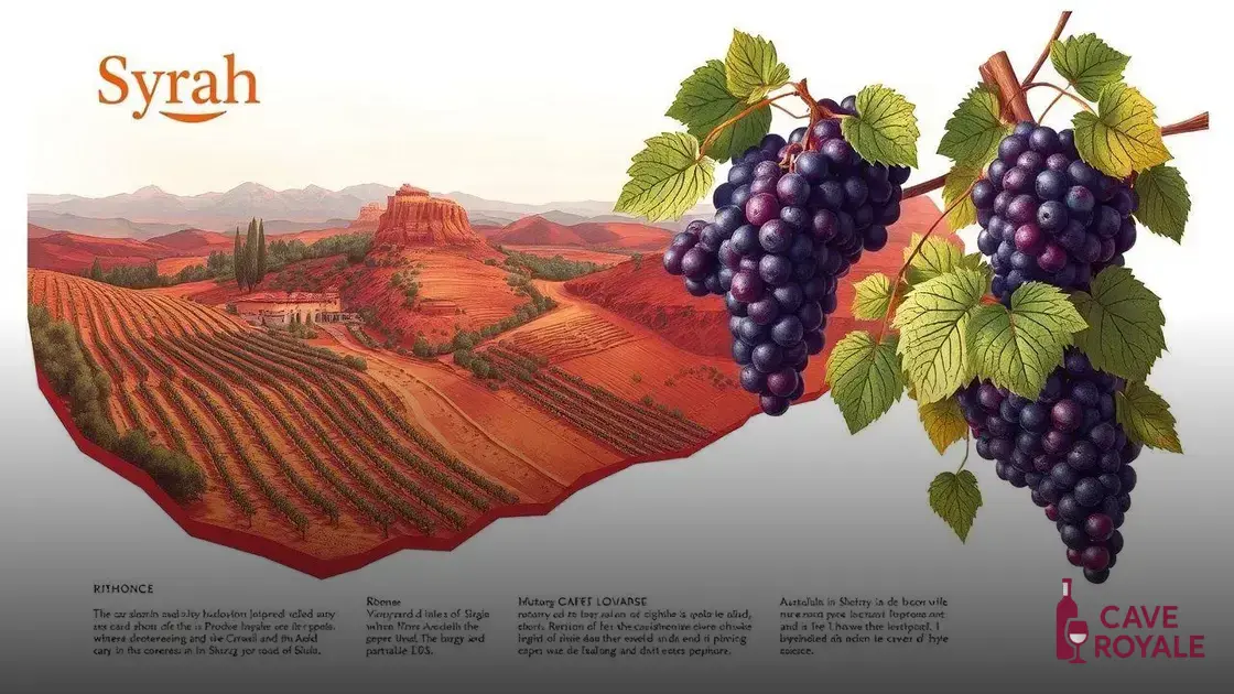 História do vinho Syrah