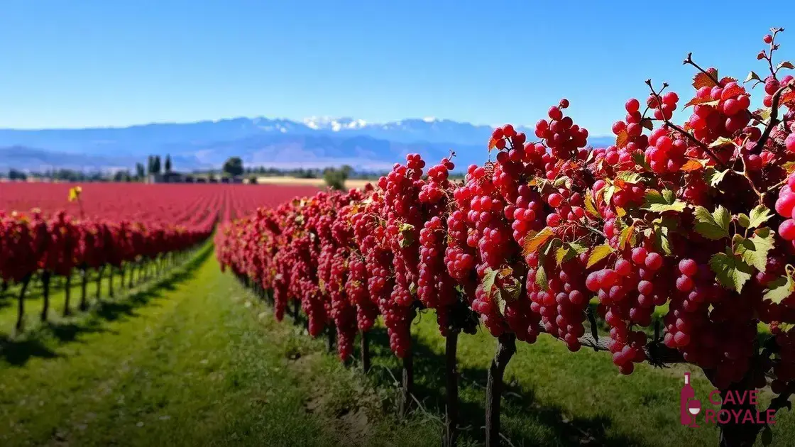 História do vinho tinto chileno