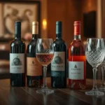 Kit 4 Vinhos Exclusivos + 2 Taças Bohemia Cristal Grátis