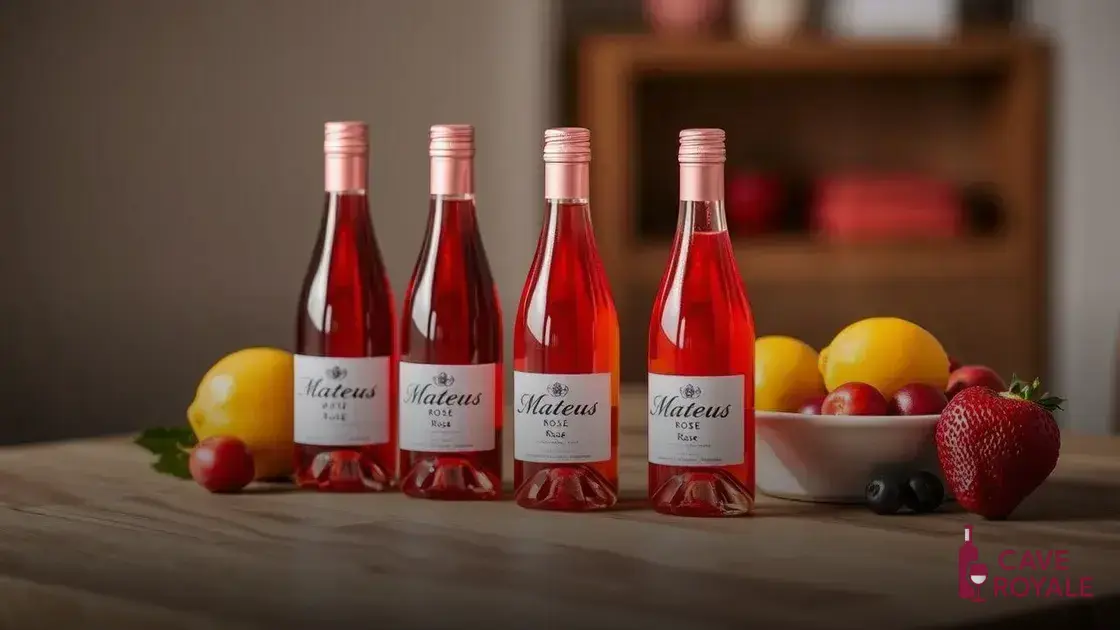 Kit 4 Vinhos Mateus Rosé Baby 187ml