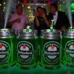 Kit Cerveja com 4 Barris Chopp Heineken 5L