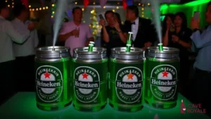 Kit Cerveja com 4 Barris Chopp Heineken 5L