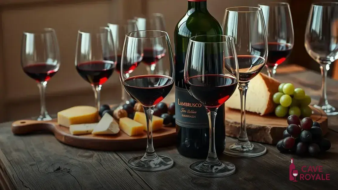 Lambrusco Tinto Italiano Casa Ronaldi