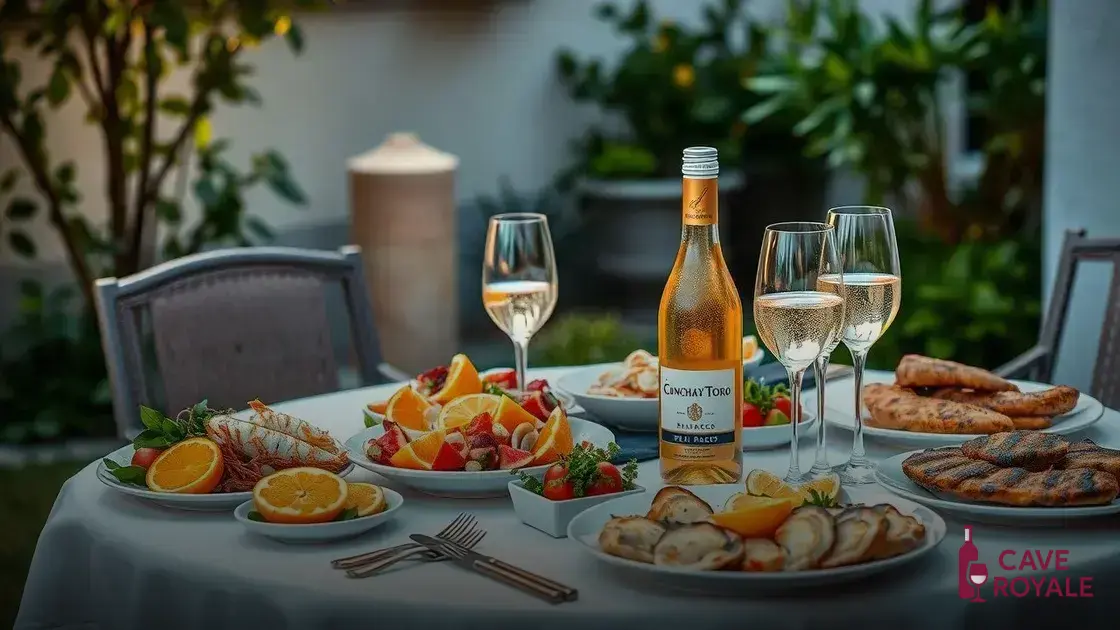 melhores acompanhamentos para o Concha Y Toro Del Diablo Branco