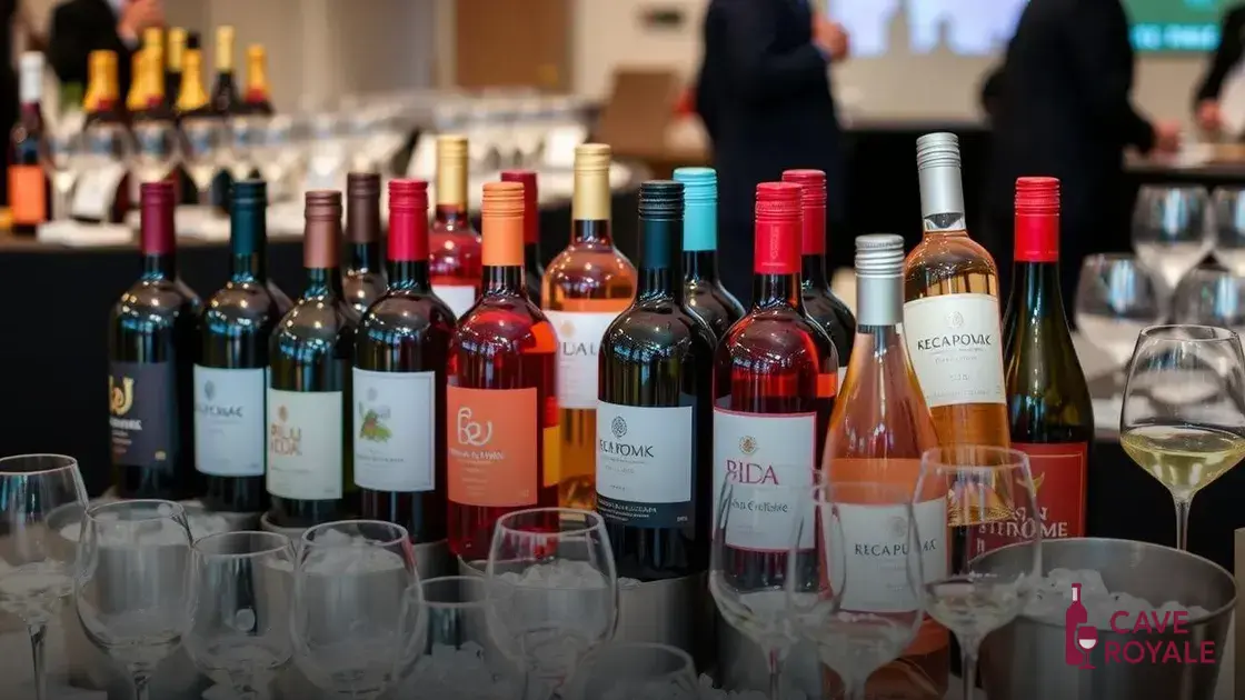 Melhores vinhos para eventos corporativos
