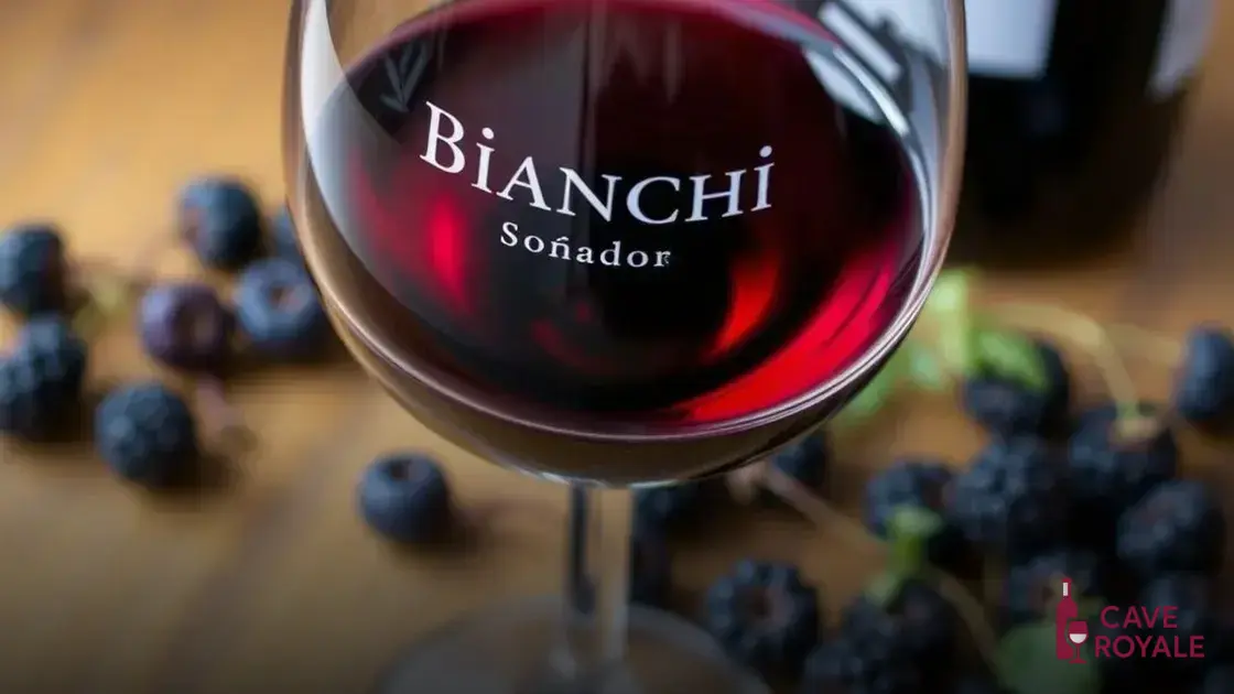 Notas de degustação do Bianchi Soñador Syrah