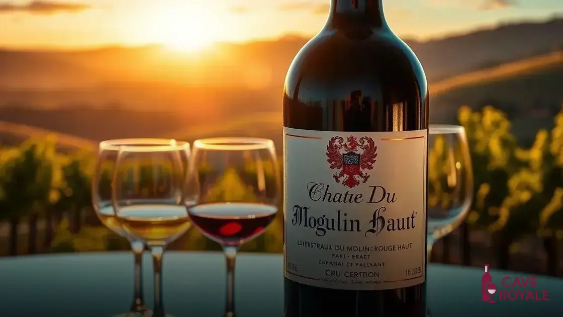 o-impacto-da-certificacao-cru-em-seu-valor Vinho Francês Château Du Moulin Rouge Haut-Médoc Cru