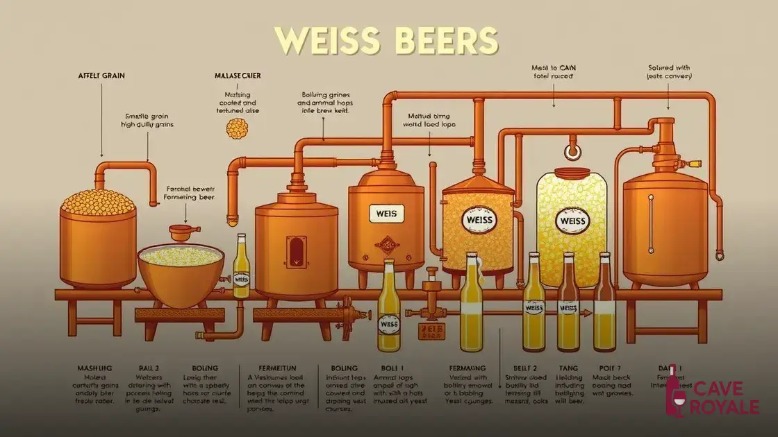 O processo de produção da cerveja Weiss