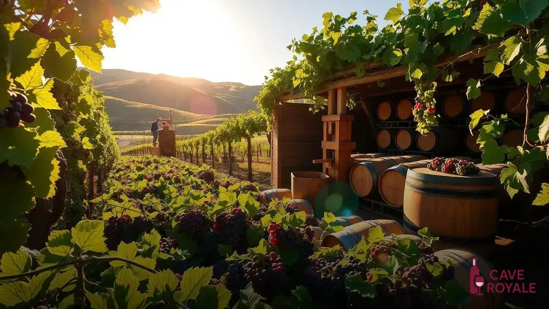 O processo de produção do vinho uruguaio