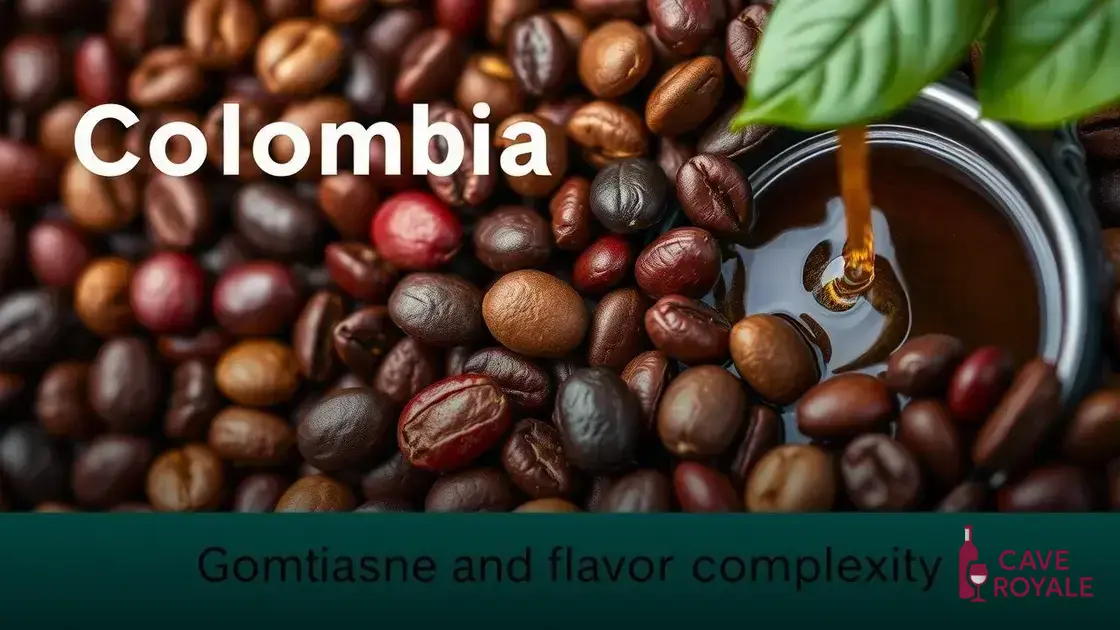 O que caracteriza o café colombiano matiz balanceado?