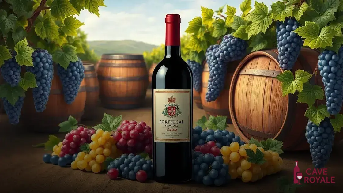 O que caracteriza um vinho tinto português?