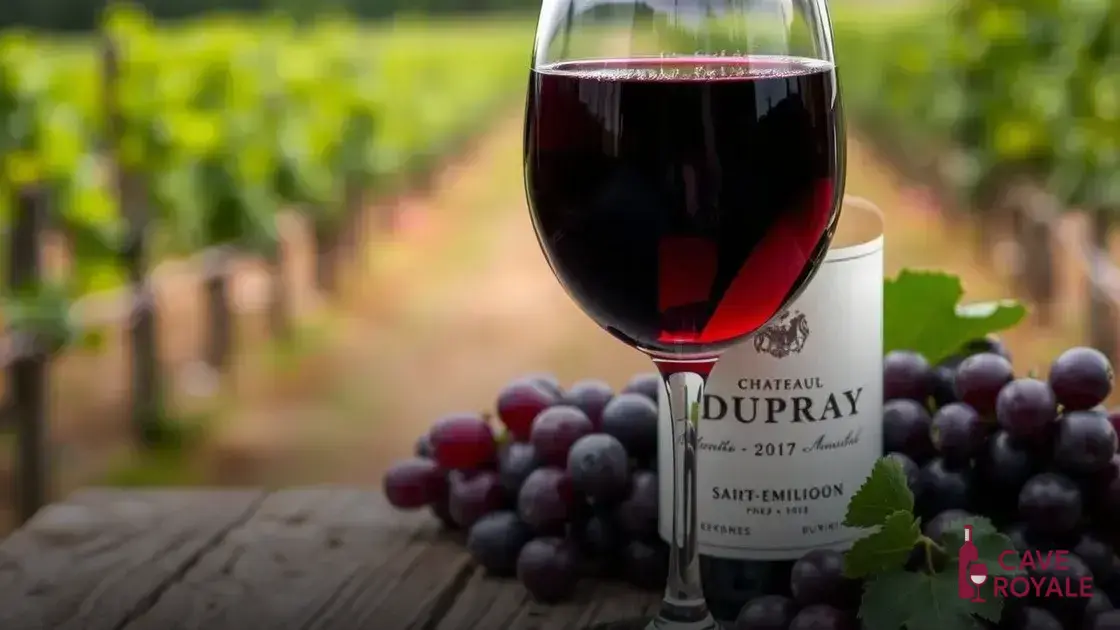 o-que-e-chateau-dupray-saint-emilion Vinho Tinto Francês Château Dupray Saint-Émilion