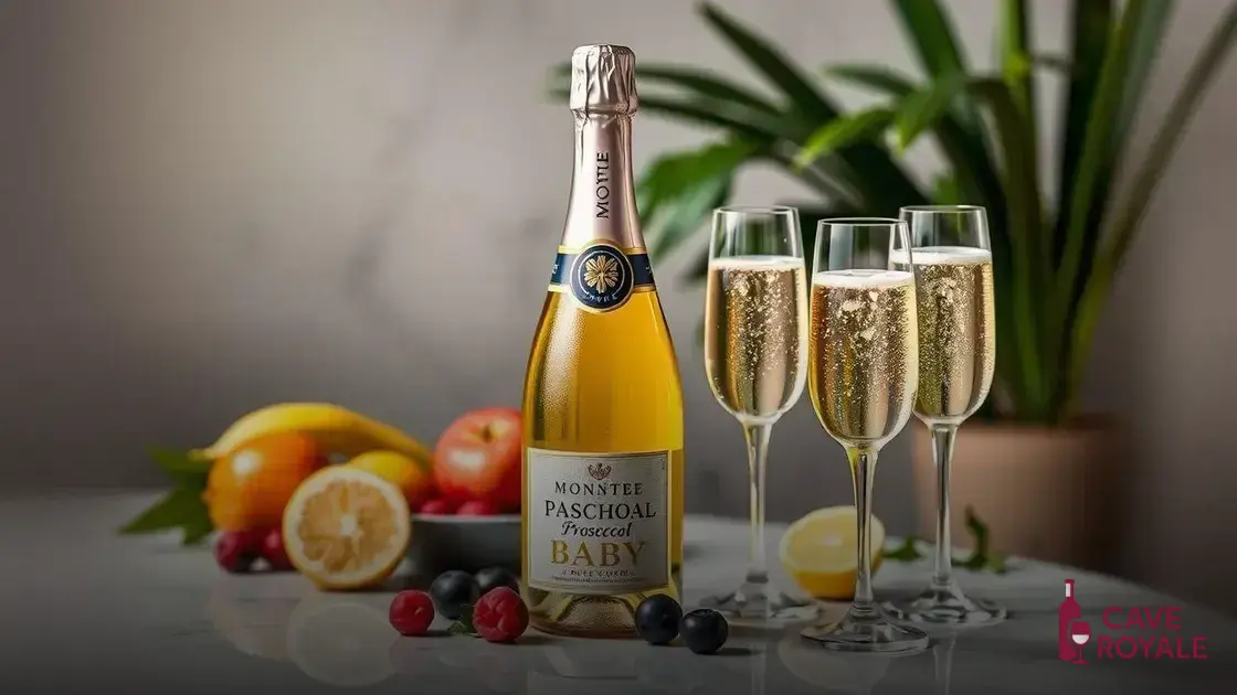 O que é o espumante Monte Paschoal Prosecco Baby?