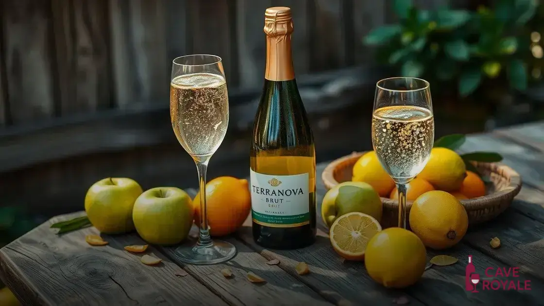 O que é o espumante Terranova Brut?