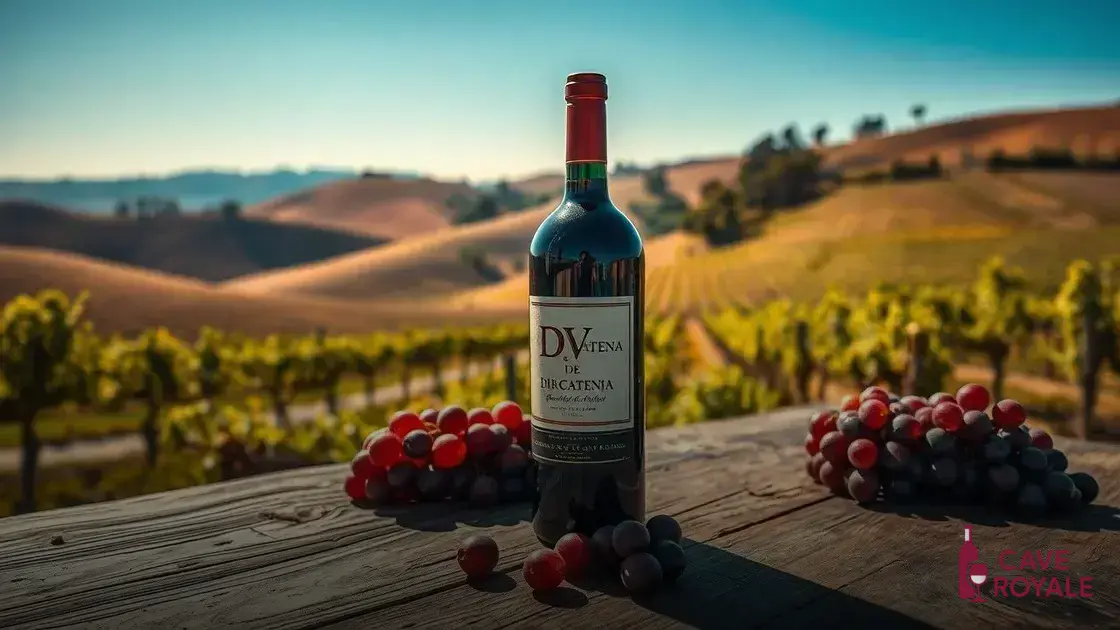 o-que-faz-do-dv-catena-especial Vinho Tinto Argentino DV Catena Cabernet-Malbec