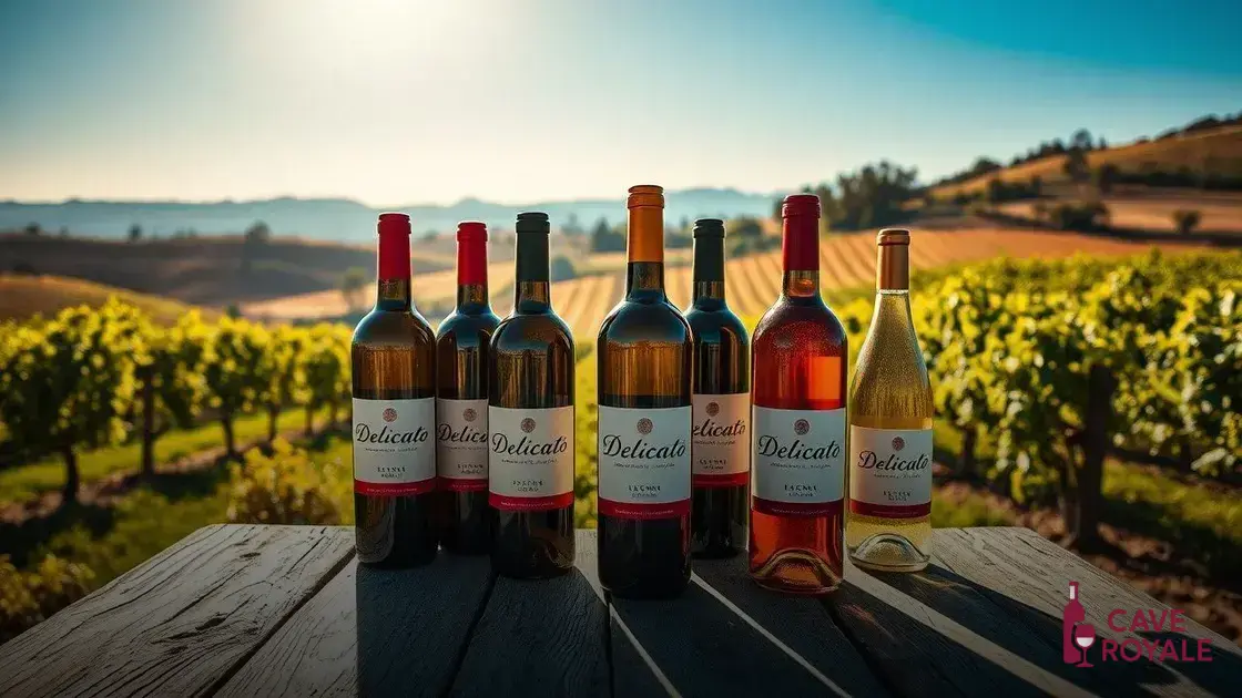 O que são os vinhos Delicato?