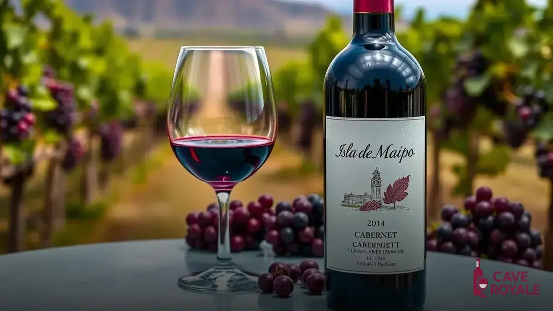 o-que-torna-o-isla-de-maipo-cabernet-especial Vinho Tinto Chileno Isla De Maipo Cabernet