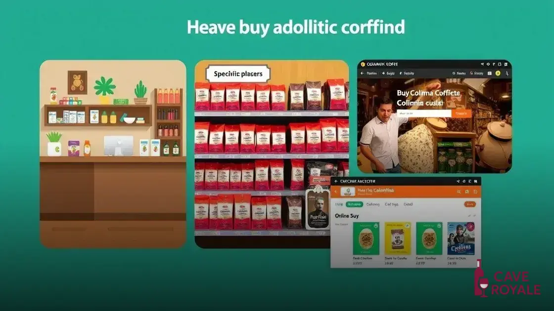 Onde comprar o café colombiano matiz balanceado?