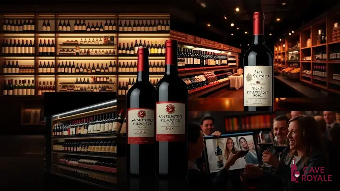 Onde encontrar o San Silvestro Piemonte Rosso D.O.C.