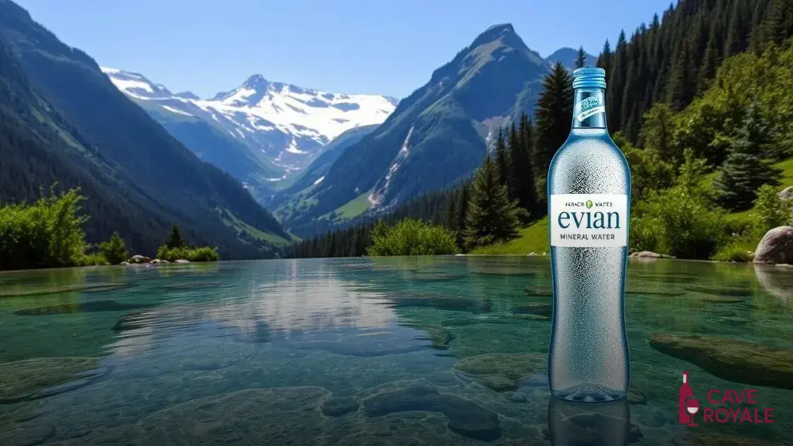 Origem da água mineral Evian