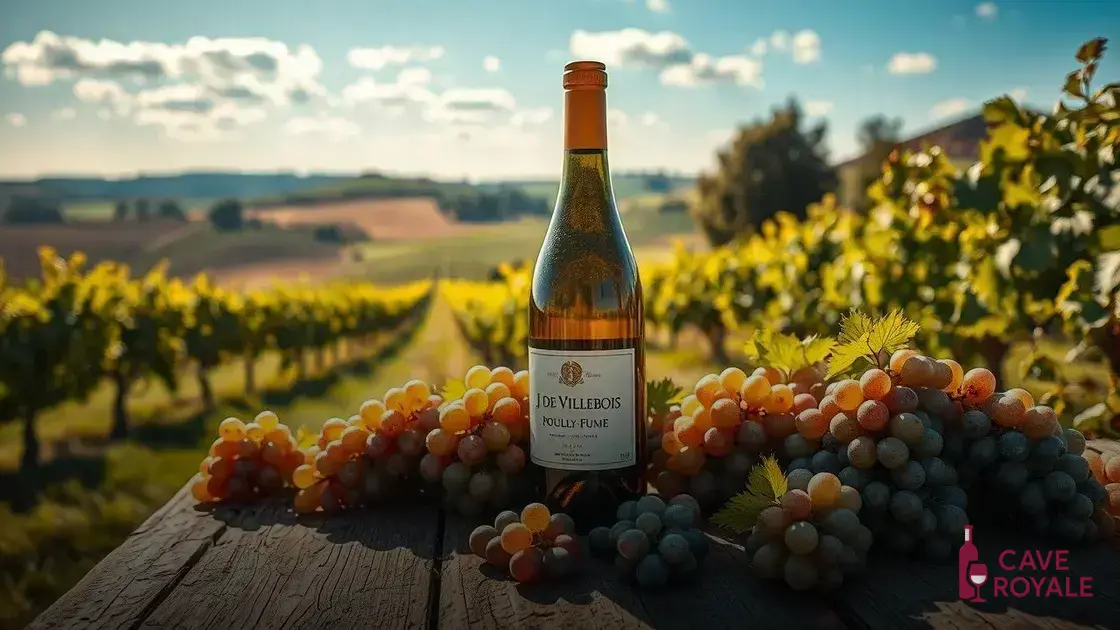 Origem e características do J. De Villebois Pouilly