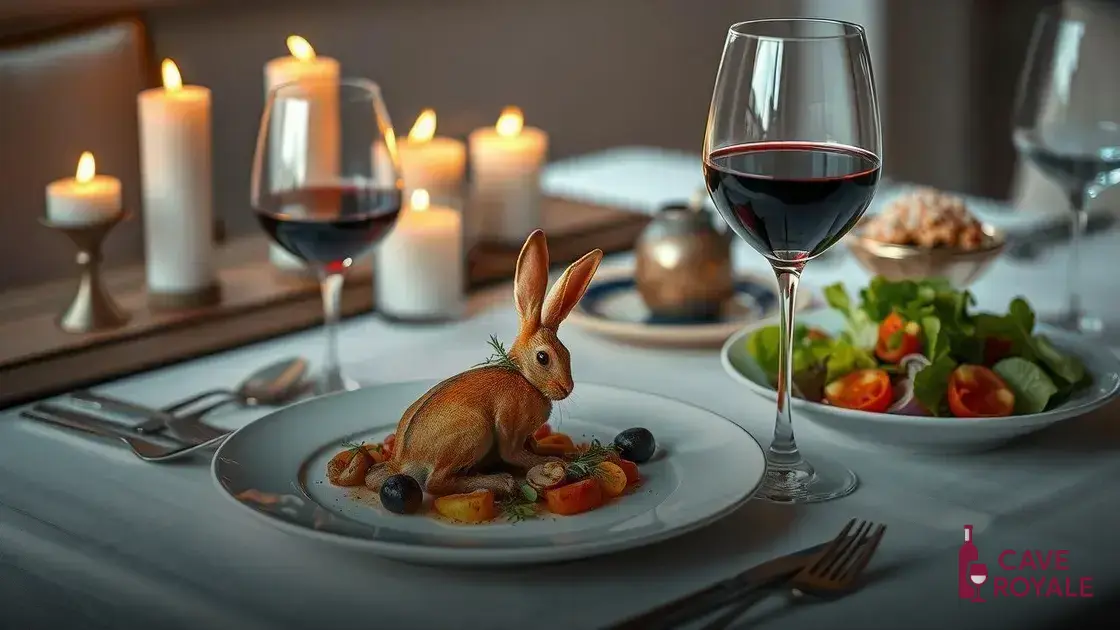 Os melhor vinhos para acompanhar carne de coelho