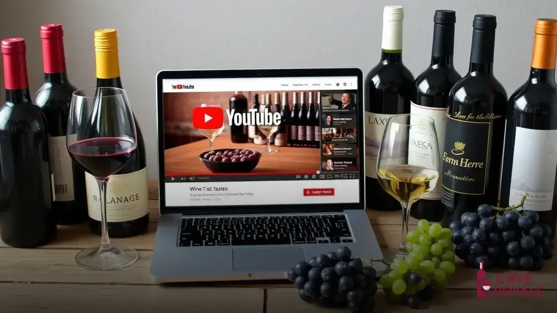 Os melhores canais de YouTube sobre vinhos