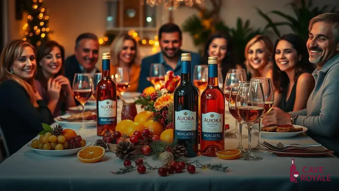 Os melhores momentos para apreciar Aurora Moscatel