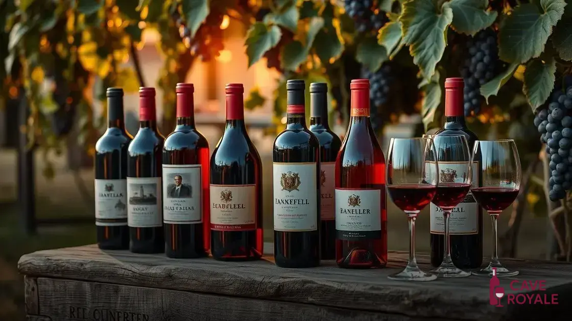 Os vinhos tintos mais vendidos do ano