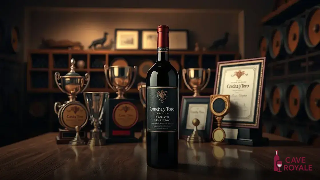 principais-premios-e-reconhecimentos Vinho Concha Y Toro Terrunyo Cabernet Sauvignon