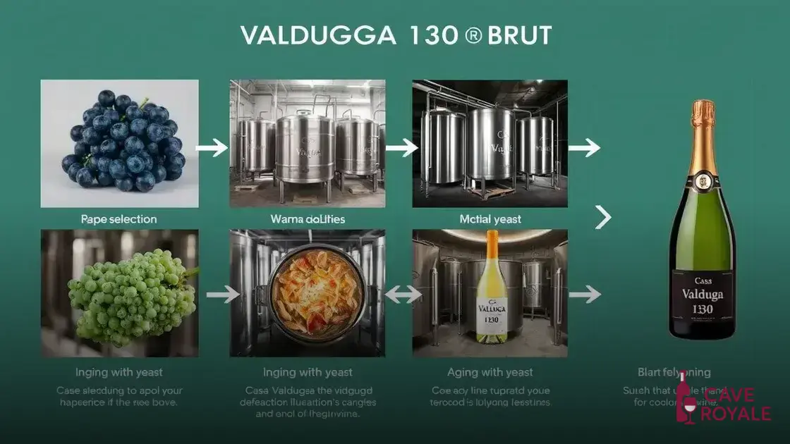 Processo de produção do Casa Valduga 130 Brut