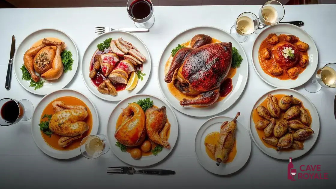 Receitas que combinam perfeitamente com vinho e carne de aves