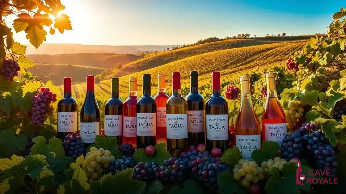 Tipos de vinhos produzidos