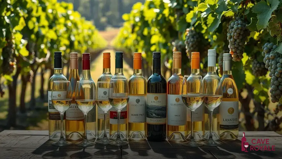 tipos populares de vinho branco