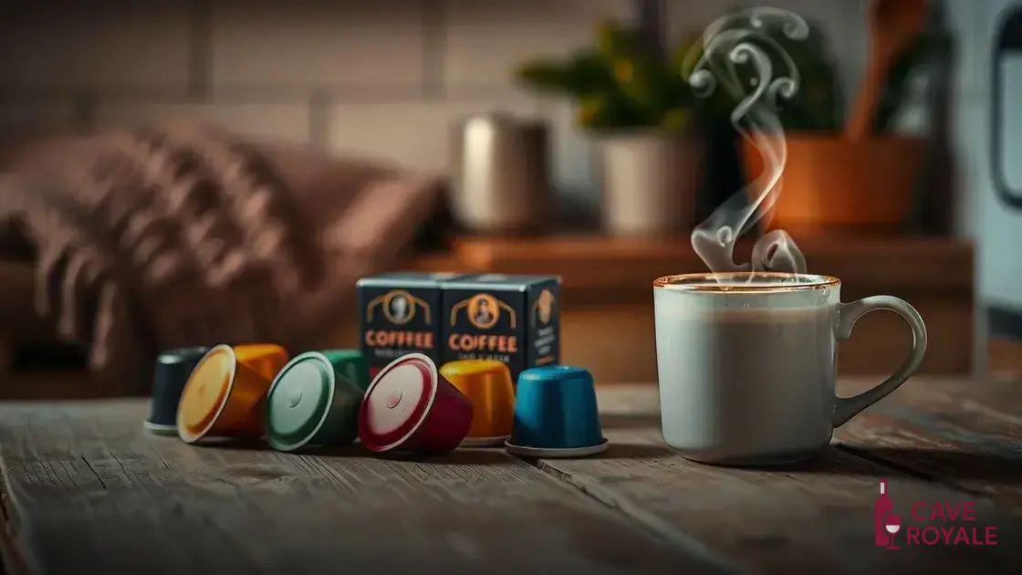 Vantagens de escolher cápsulas de café