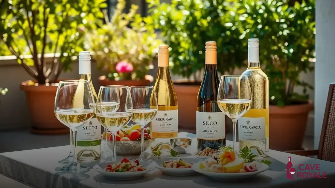 Vantagens de escolher vinhos brancos