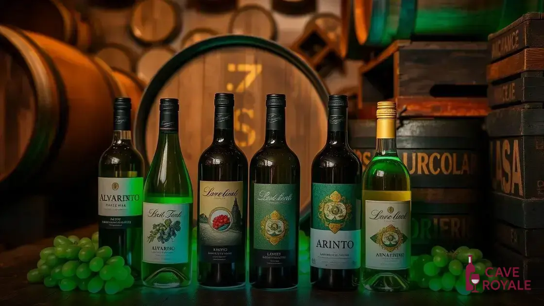 Variedades de vinho verde para experimentar