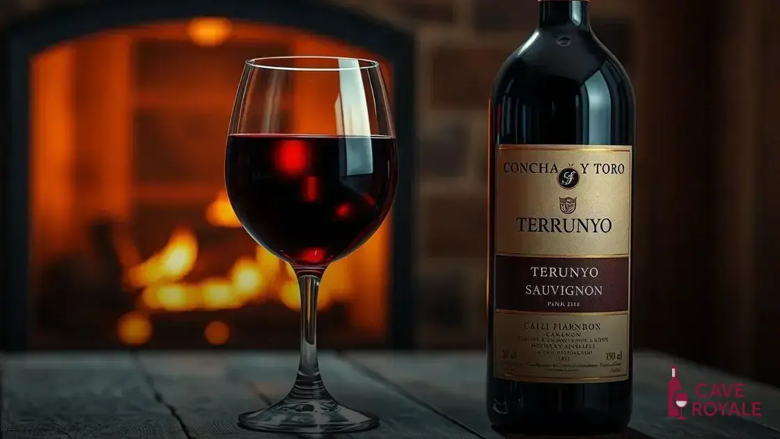 Vinho Concha Y Toro Terrunyo Cabernet Sauvignon