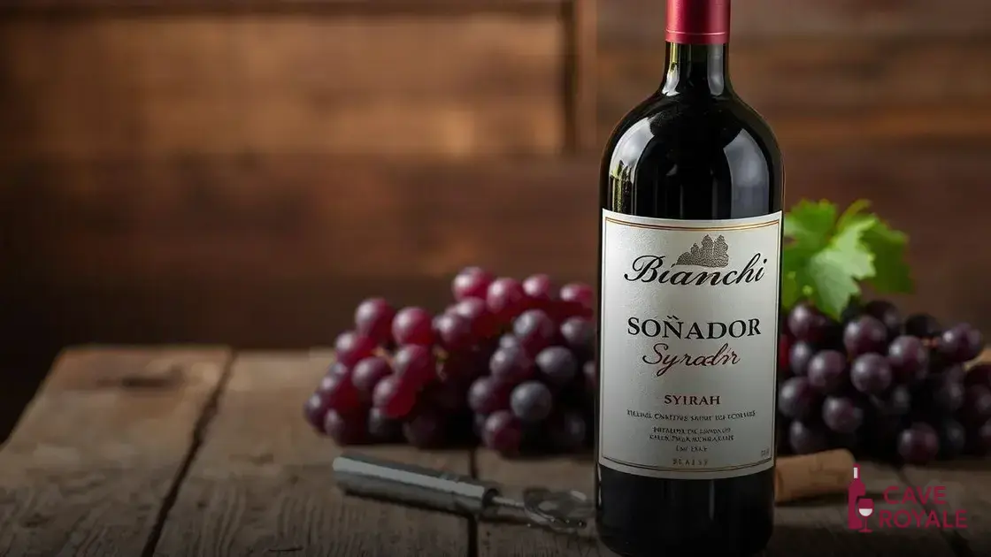 Vinho Tinto Argentino Bianchi Soñador Syrah