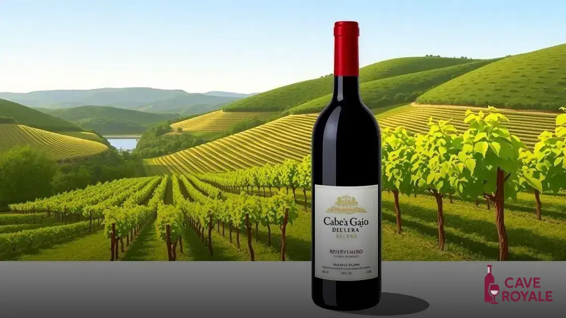 Vinho Tinto Português Cabeça De Gaio Reserva Douro