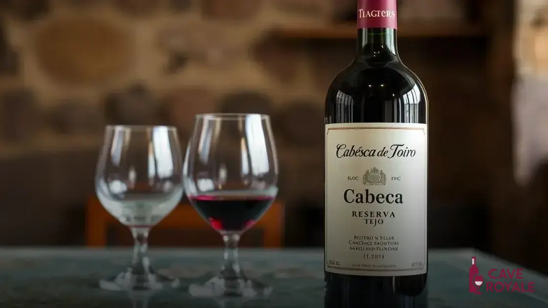 Vinho Tinto Português Cabeça De Toiro Reserva Tejo D.O.C