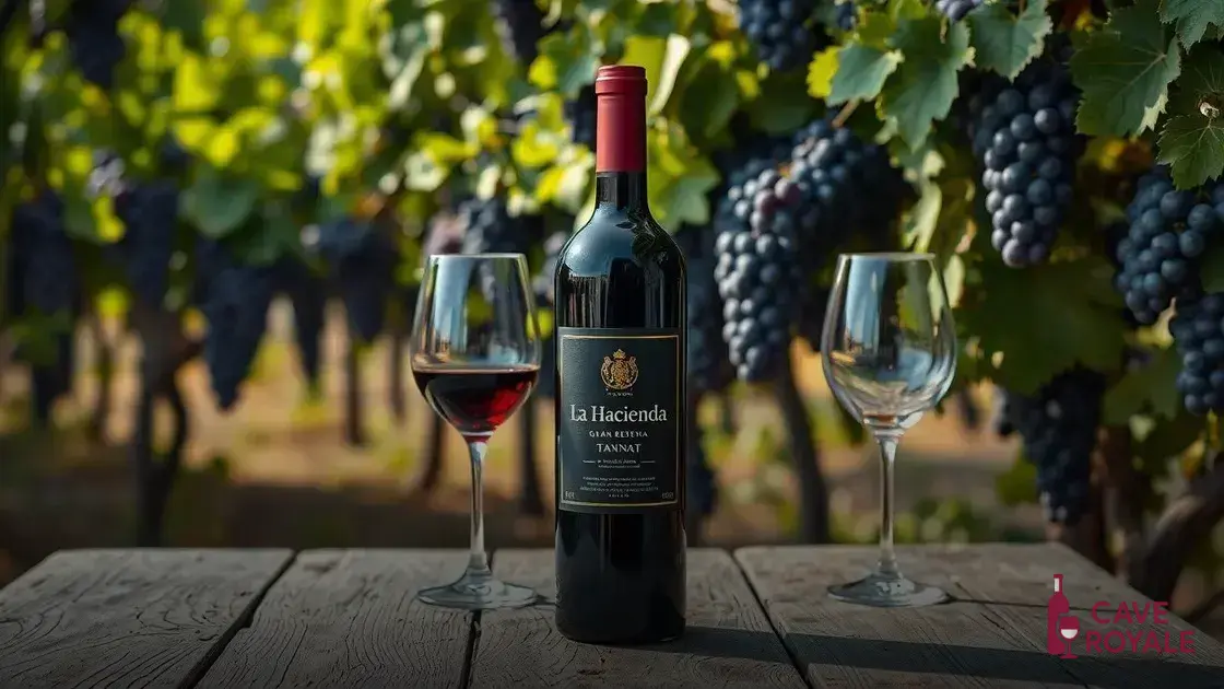 Vinho Tinto Uruguaio La Hacienda Gran Reserva Tannat