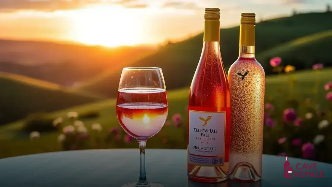 Vinho Yellow Tail Pink Moscato