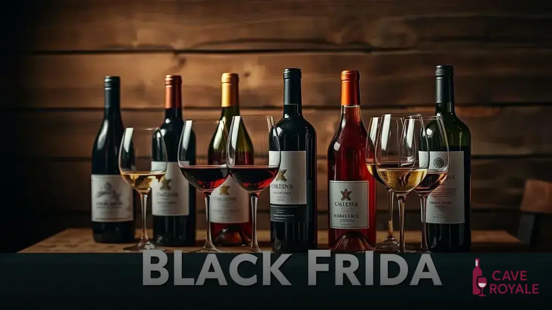 Vinhos Incríveis: Ofertas Imperdíveis na Black Friday!