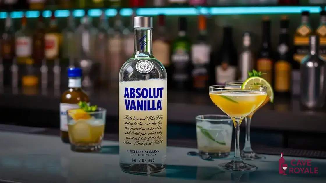 Vodka Absolut Vanilla 750ml