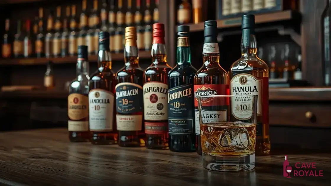 Whisky: Jack Daniels, Ballantines, Buchanan's e mais