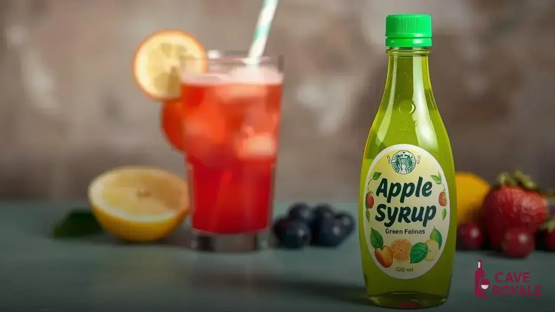 Xarope Monin Maça Verde Garrafa 250ml