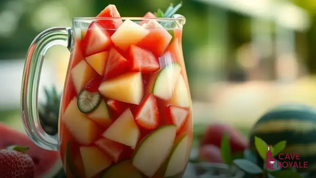 Clericot com vinho branco: a refrescância da fruta